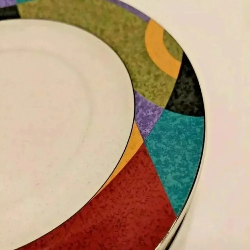 Studio Nova Impulse 6.5" Saucers, Set Of Four Small Plates (4) Y 2262 - Picture 9 of 9